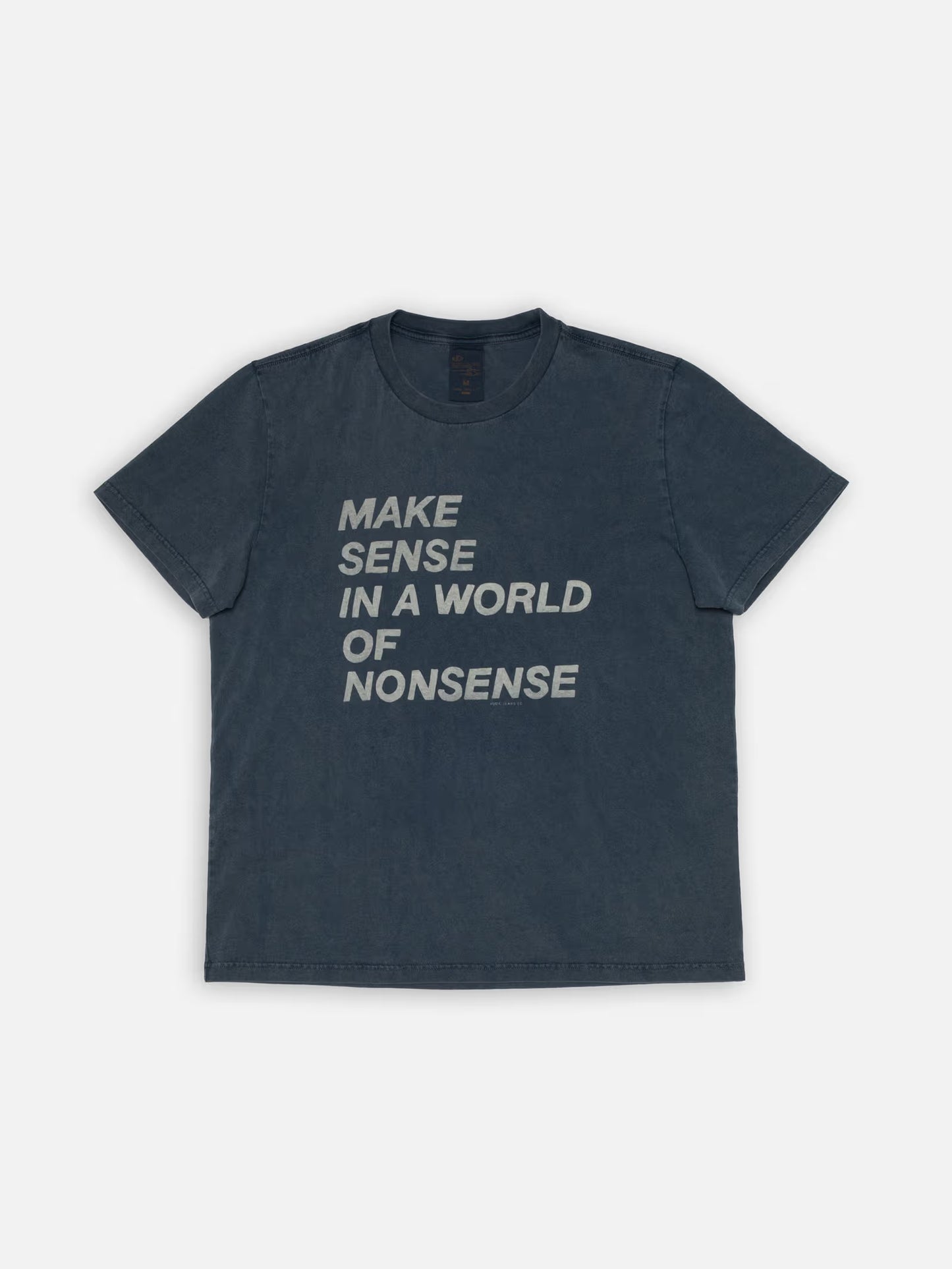 Roy Make Sense T-Shirt Blue